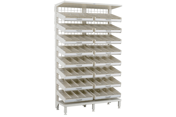 288-A One-way, double-row adjustable tray holder