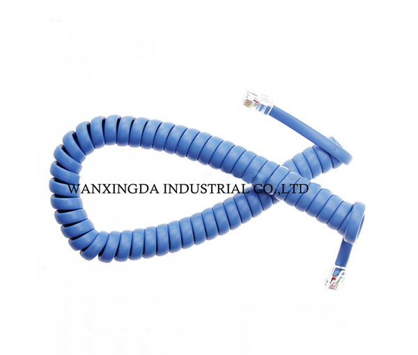 SPIRAL TELEPHONE CABLE