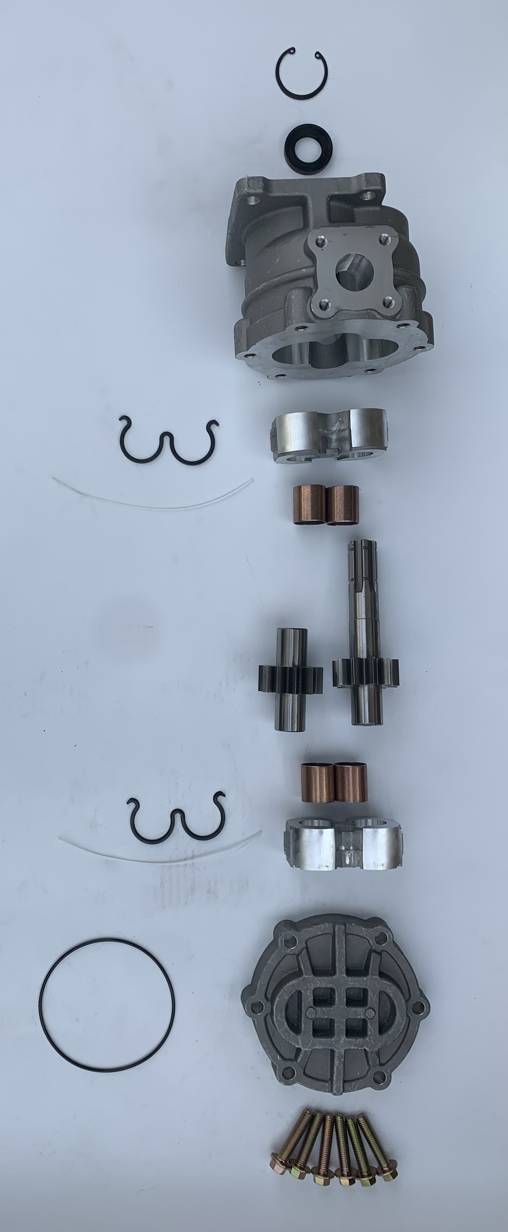 Assembly drawing of HW-32A-3 gear pump