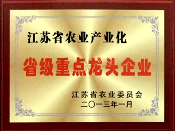省級重點龍頭企業 省級重點龍頭企業