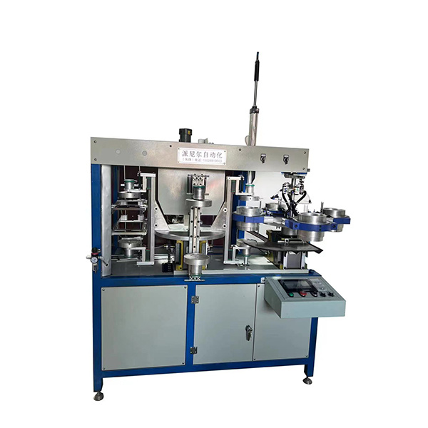 FOUR STATION FILTER WELDING MACHINE