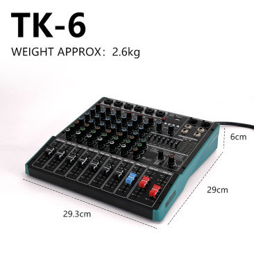 Riworal Ux04 Professional Audio Mixer 4 channel Mixer For - Temu
