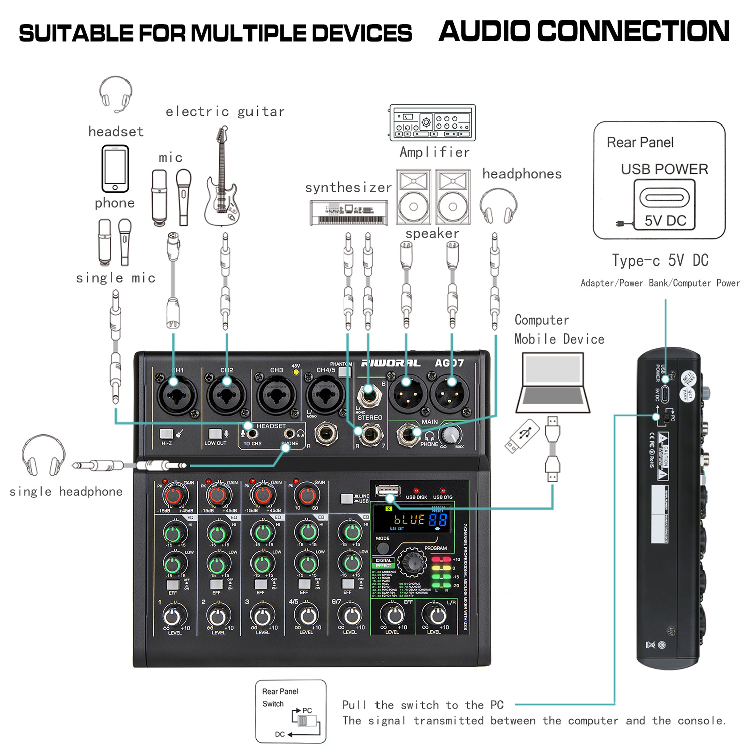 AG07-Riworal | Professional Audio Equipments Producer