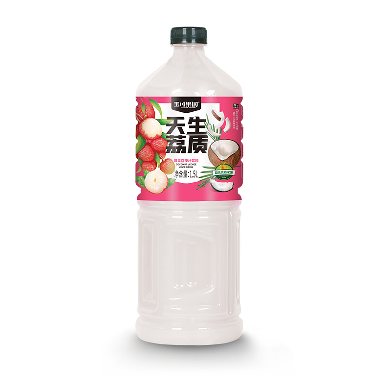1.5L玉川果園椰果荔枝汁 1.5L玉川果園椰果荔枝汁