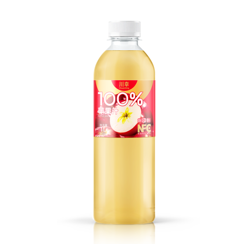 川幸?1LPET瓶100%蘋果汁 川幸?1LPET瓶100%蘋果汁