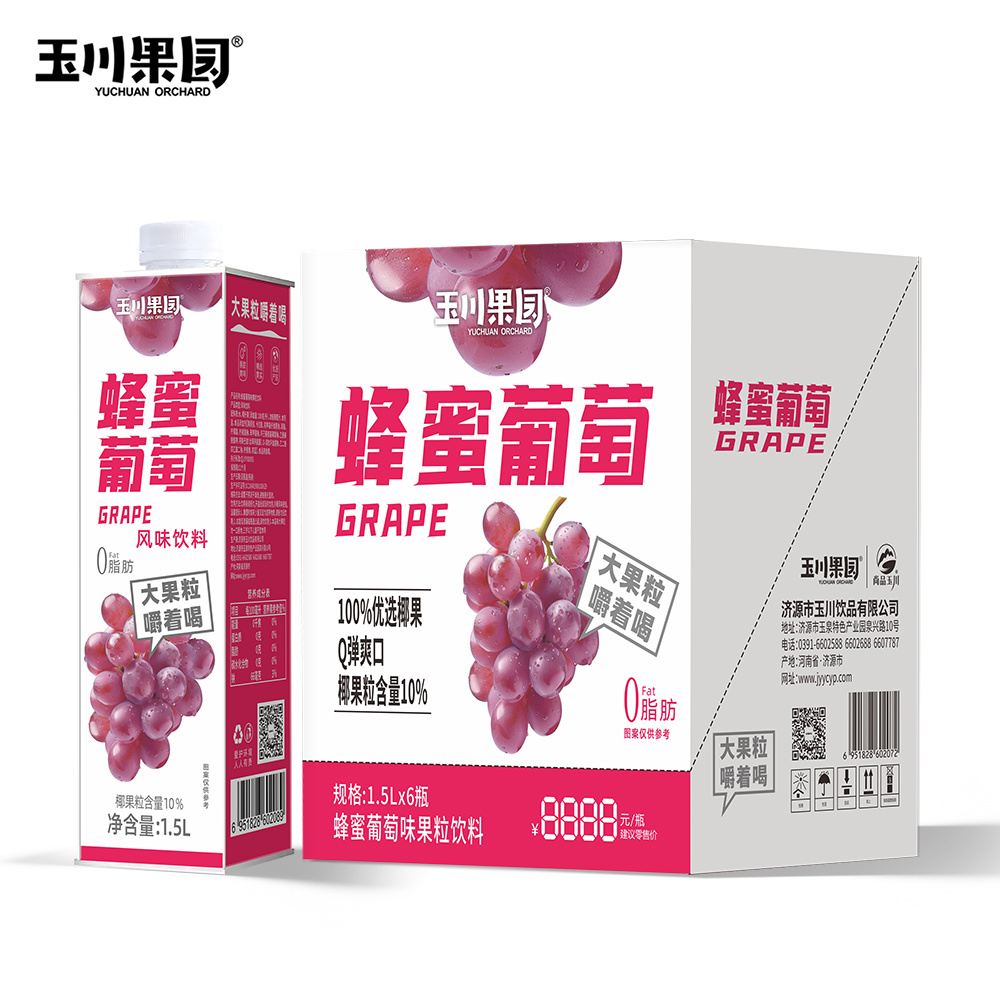 1.5L玉川果園蜂蜜鳳梨大椰果