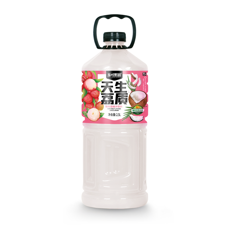 玉川果園2.5L天生荔質(zhì)大果粒飲料瓶 玉川果園2.5L天生荔質(zhì)大果粒飲料瓶