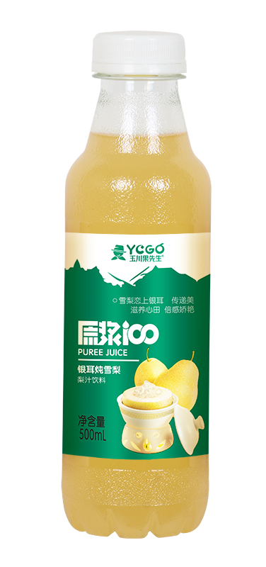 原漿100橙果肉+椰果 500ml