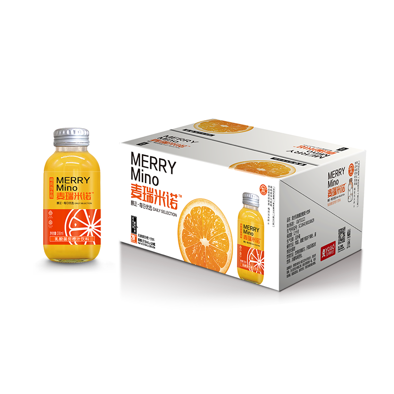 318ml×20乳酸菌甜橙果汁《麥瑞米諾》