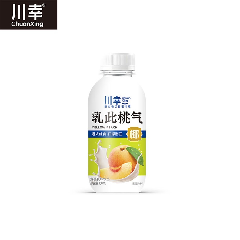 川幸?乳此桃氣乳味飲品（黃桃味）