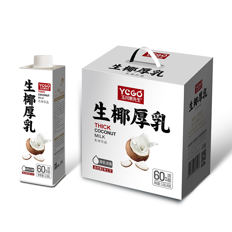 1.08L覆膜保鮮屋生椰厚乳