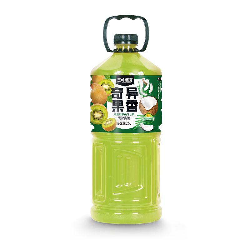 玉川果園2.5L奇異果香大果粒飲料瓶 玉川果園2.5L奇異果香大果粒飲料瓶