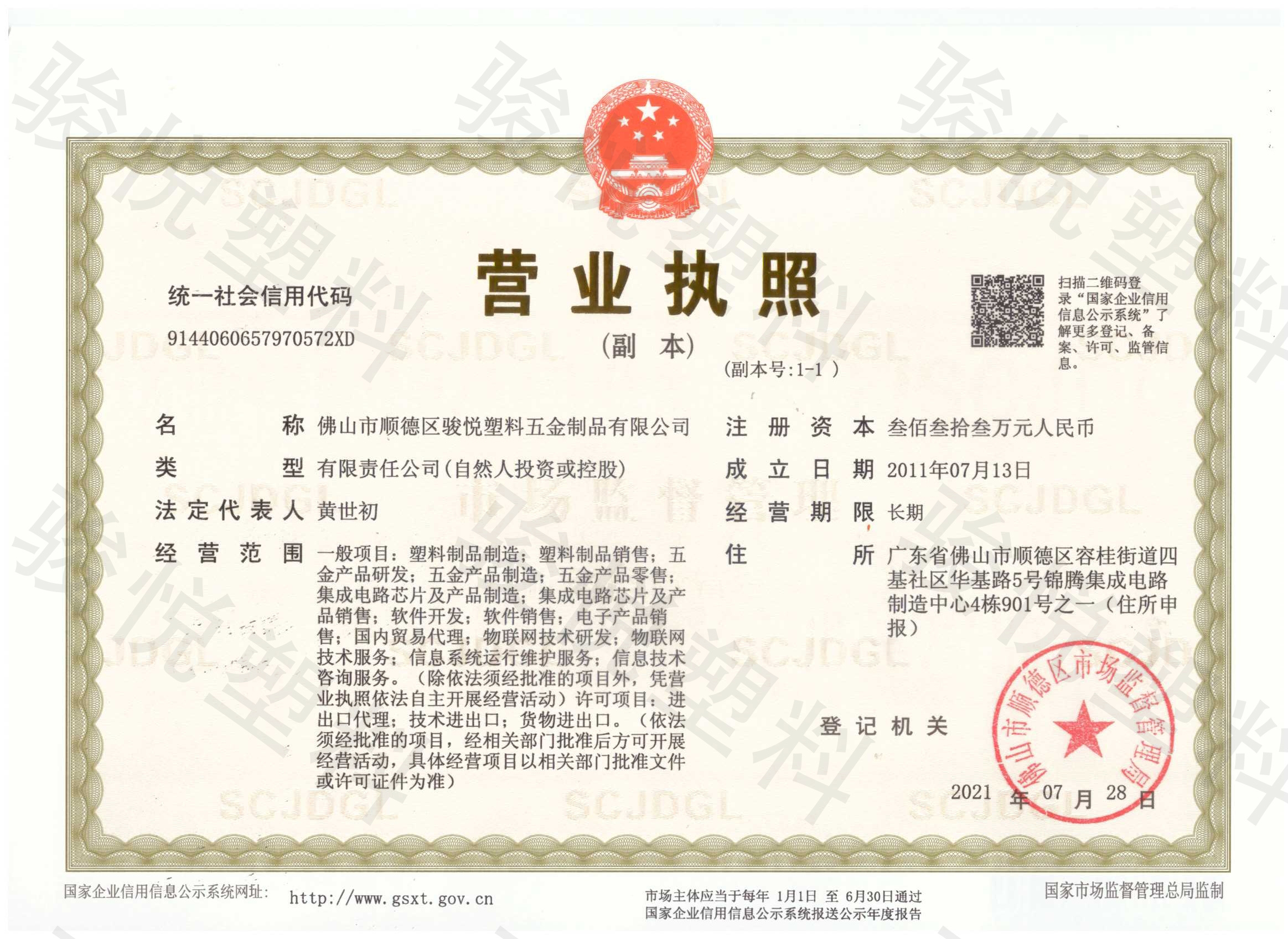 Business license