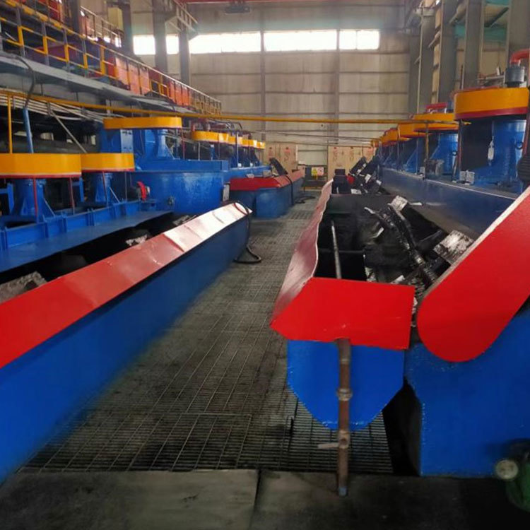 Eje raspador de máquina de flotación