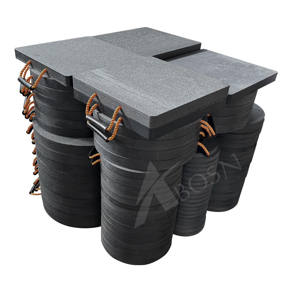 450×450×25mm Square Shape Jack Stabilizer Pad