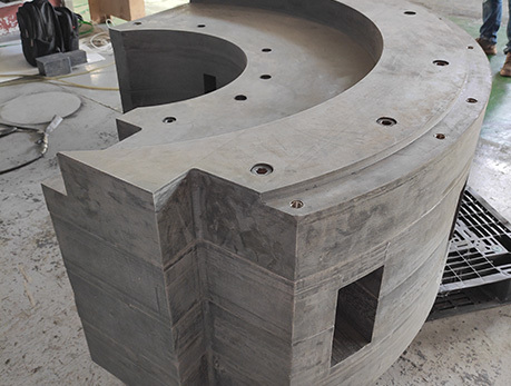 Boron containing polyethylene board