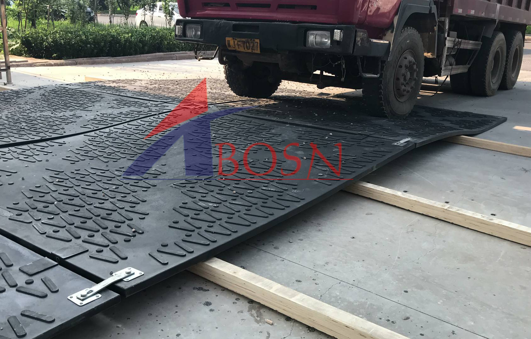 Abosn heavy duty uhmwpe material ground protection mat Abosn heavy duty uhmwpe material ground protection mat