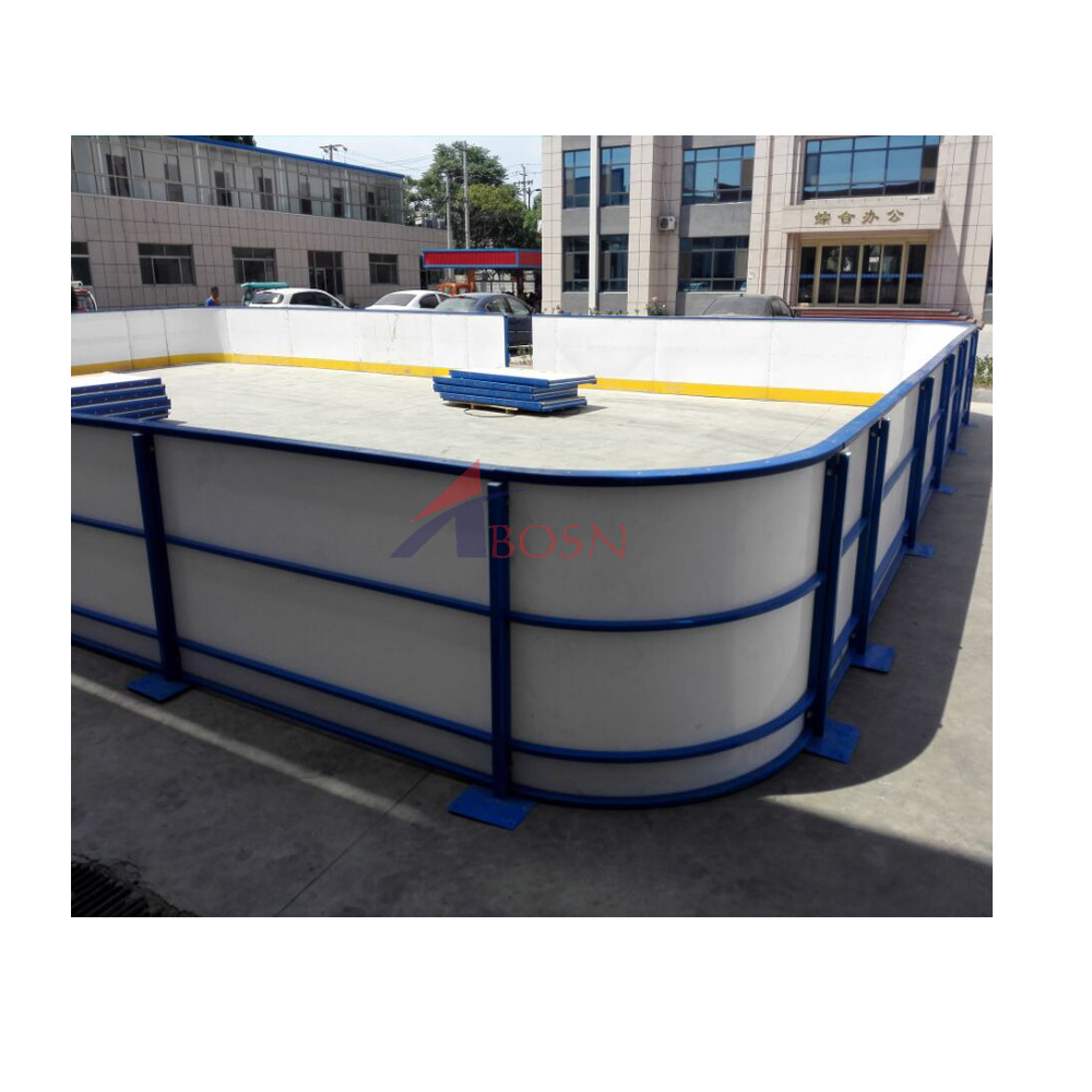 HDPE white board Ice Rink hockey rink board product