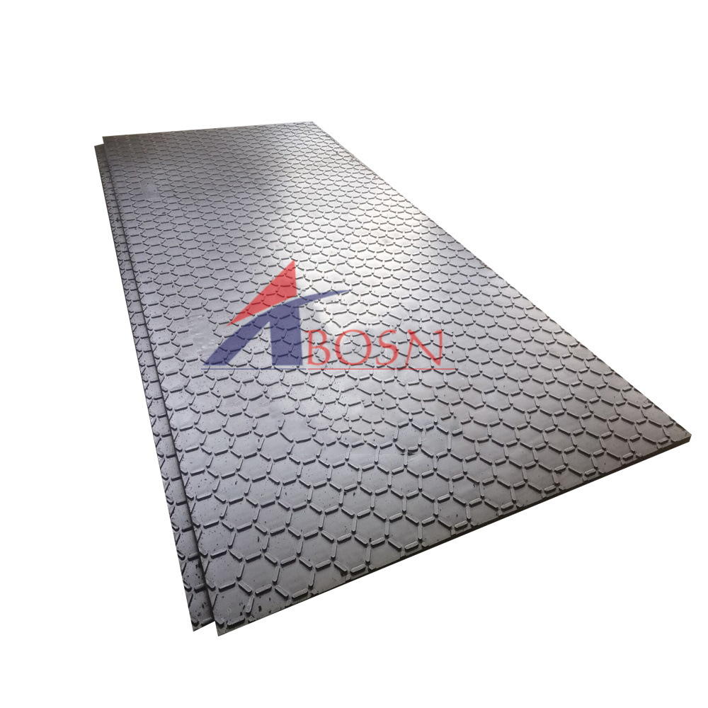 Abosn HDPE material ground protection basemat