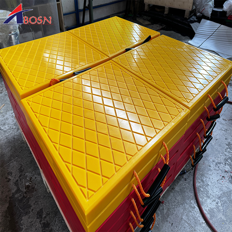 Polyethylene Foot Support Plate For Crane Service Polyethylene Foot Support Plate For Crane Service