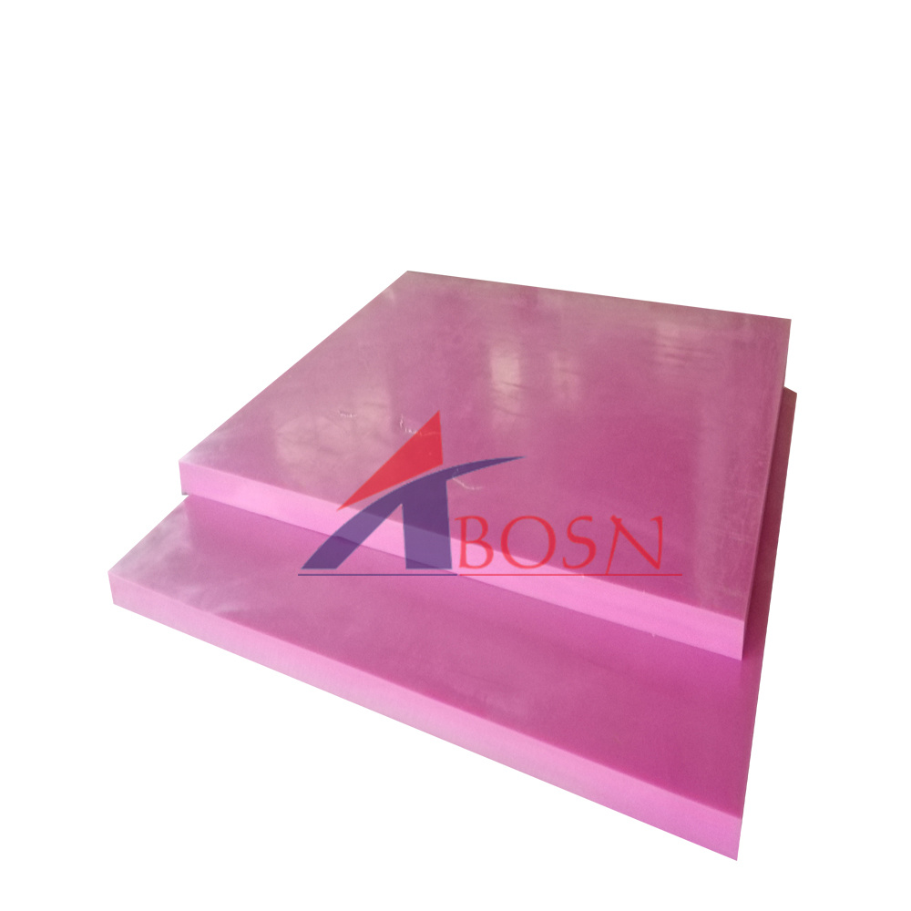 CNC machined uhmwpe solid plastic block