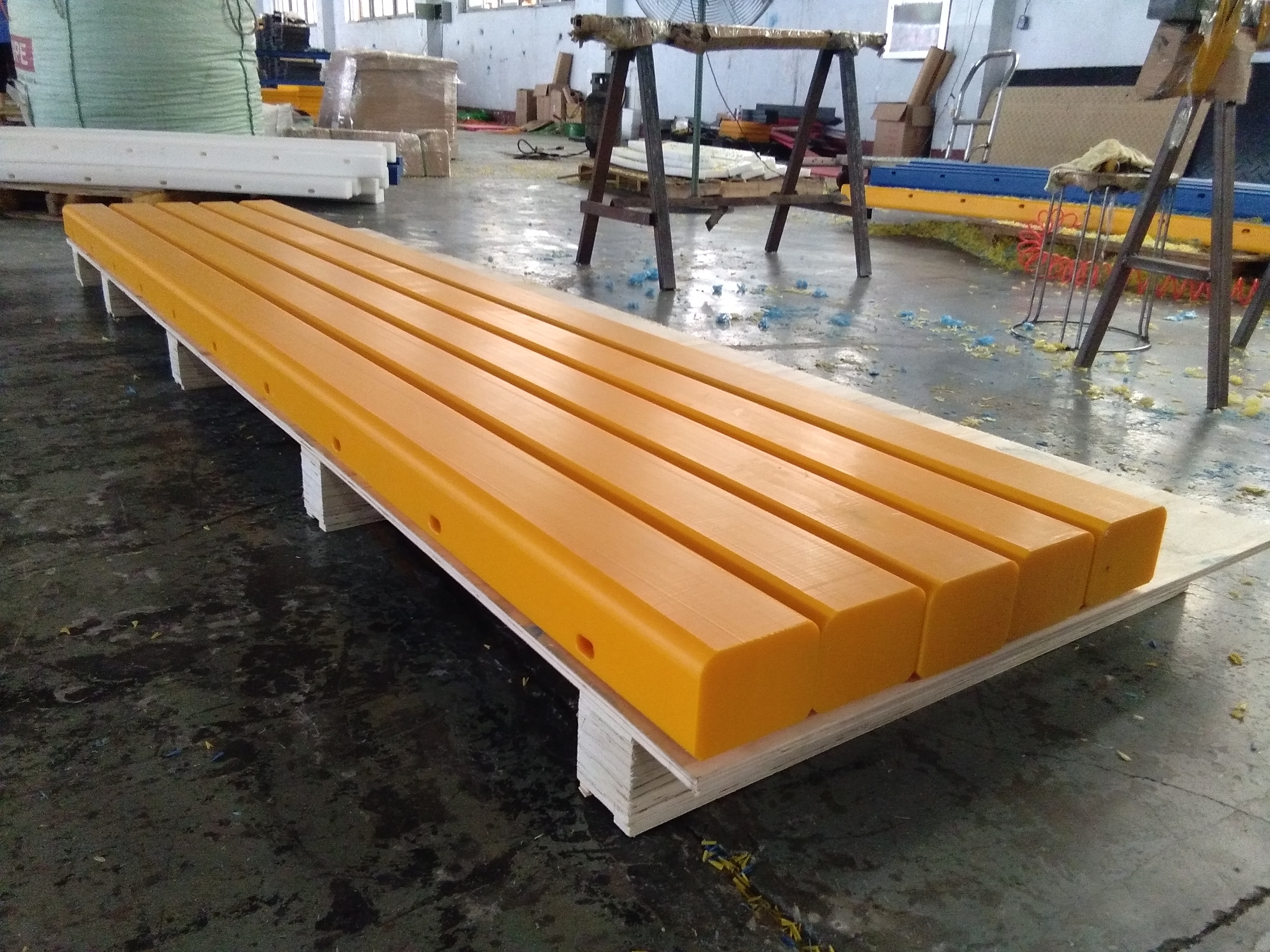 PE 500 1000 2000 UHMWPE Plastic Wear Strips