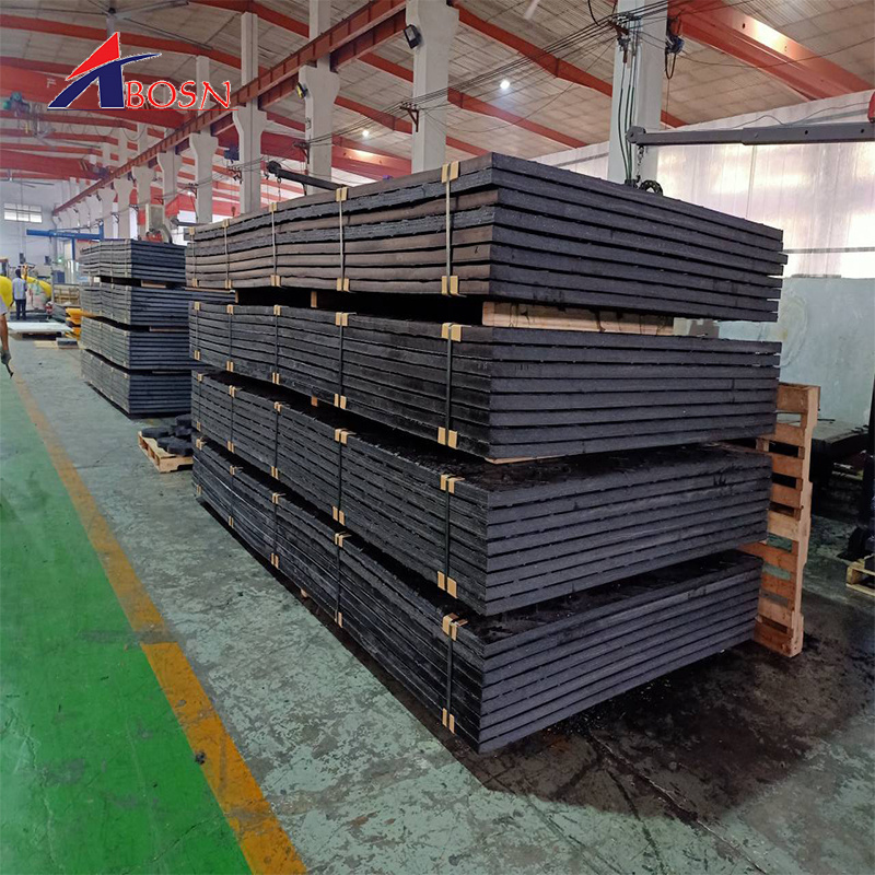 UHMWPE ground mat for heavy haul