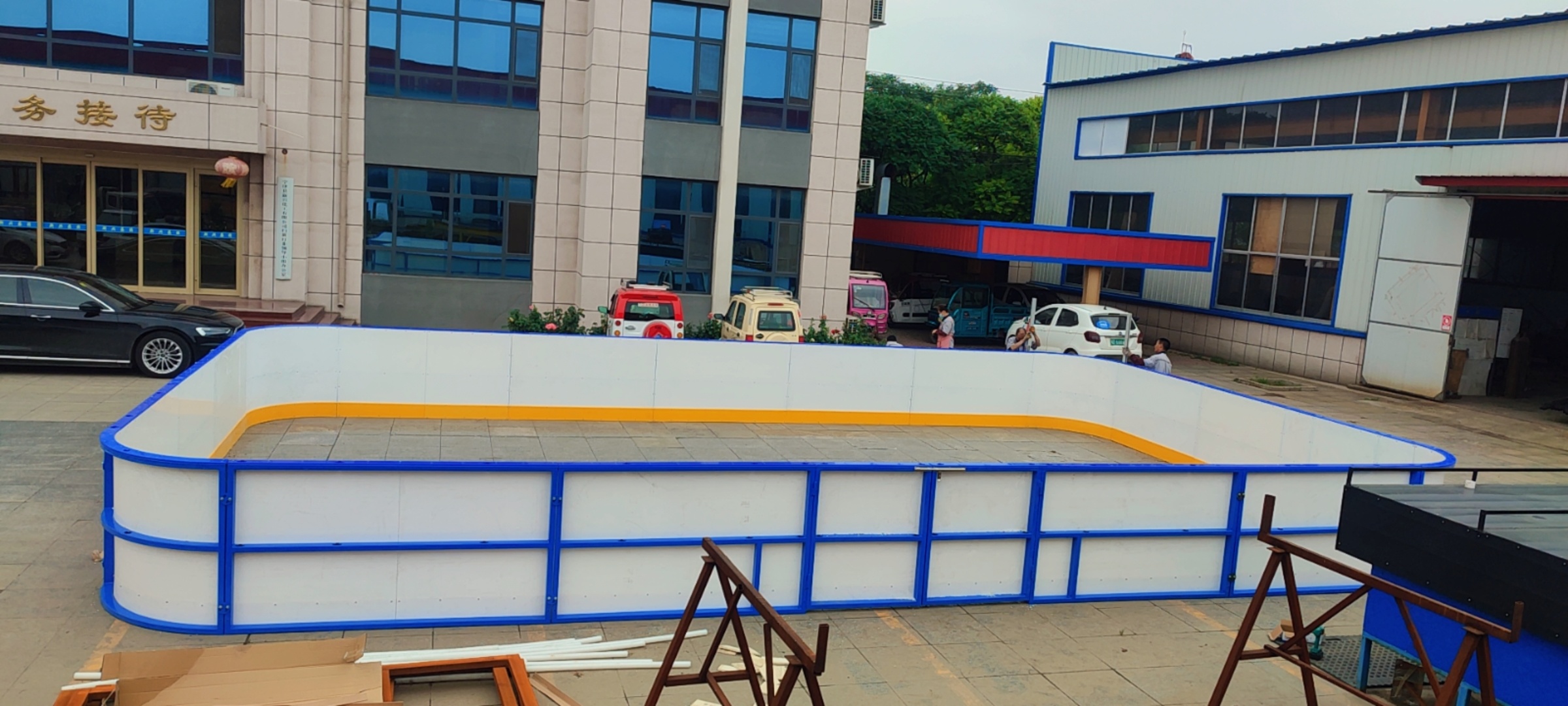 Ice skating dasher board wholesale