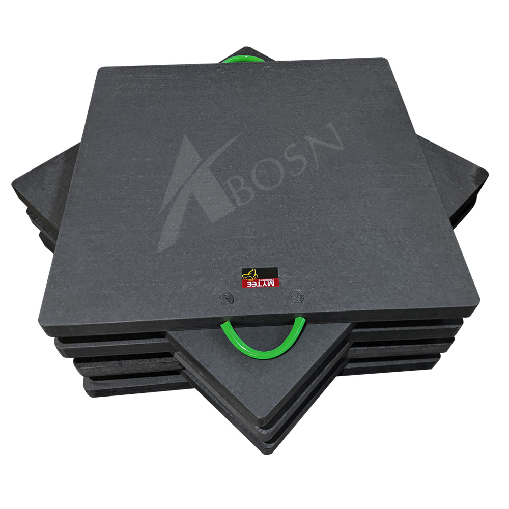 450×450×25mm Square Shape Jack Stabilizer Pad