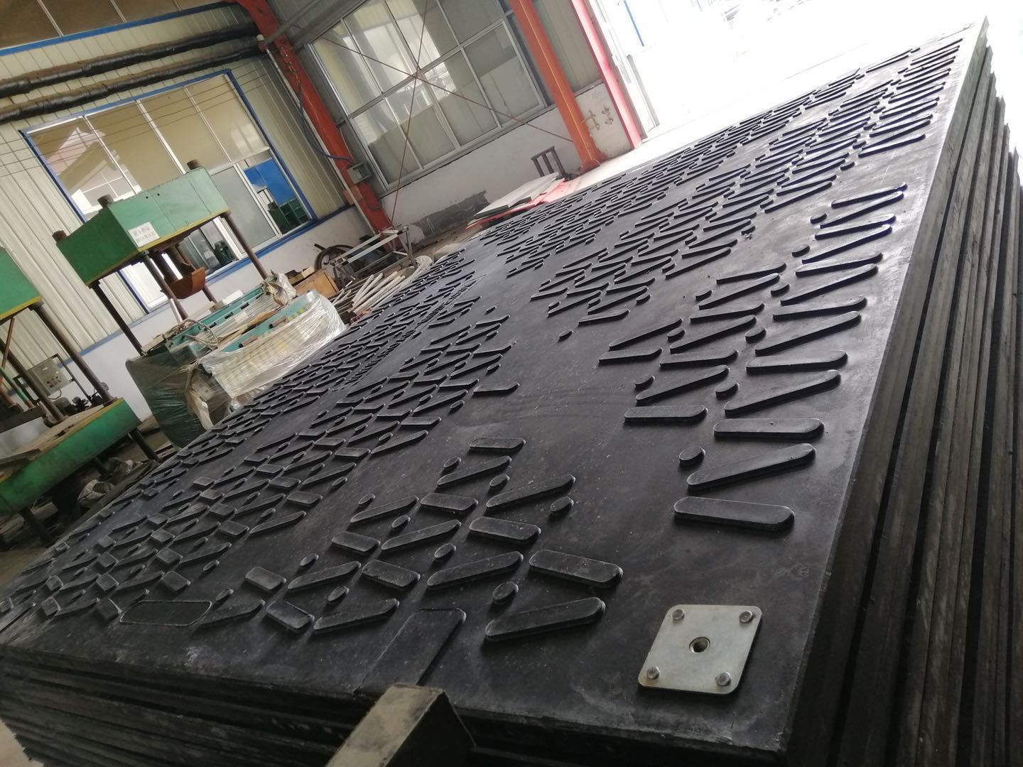 Abosn heavy duty uhmwpe material ground protection mat