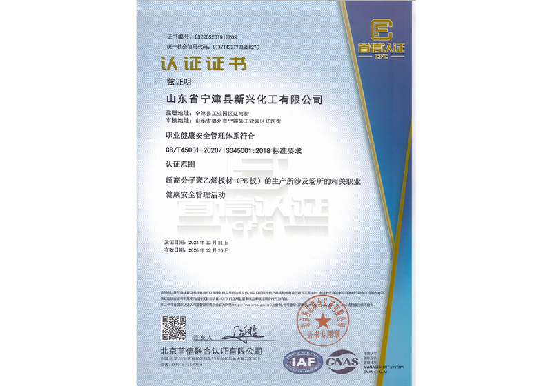 职业健康安全管理体系（中文版）