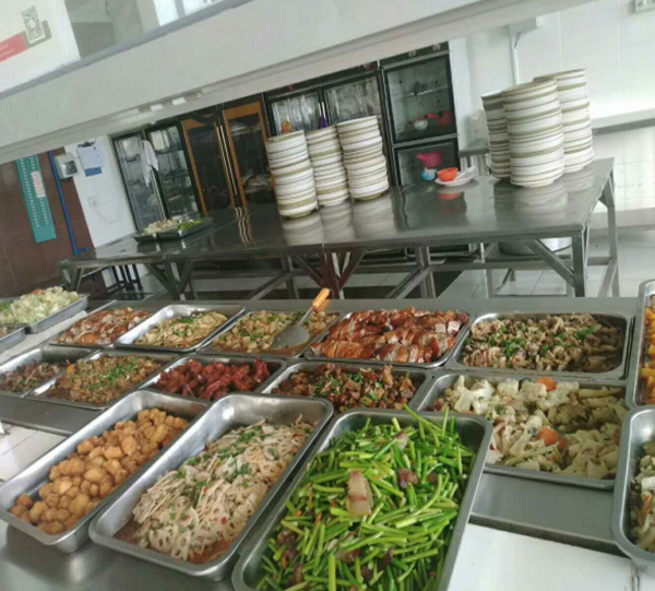 工地食堂合作案例售餐 工地食堂合作案例售餐