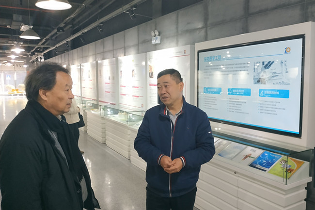 中国工程院院士侯惠民来访光谷生物城
