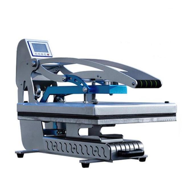 Manual magnetic semi-automatic heat press machine