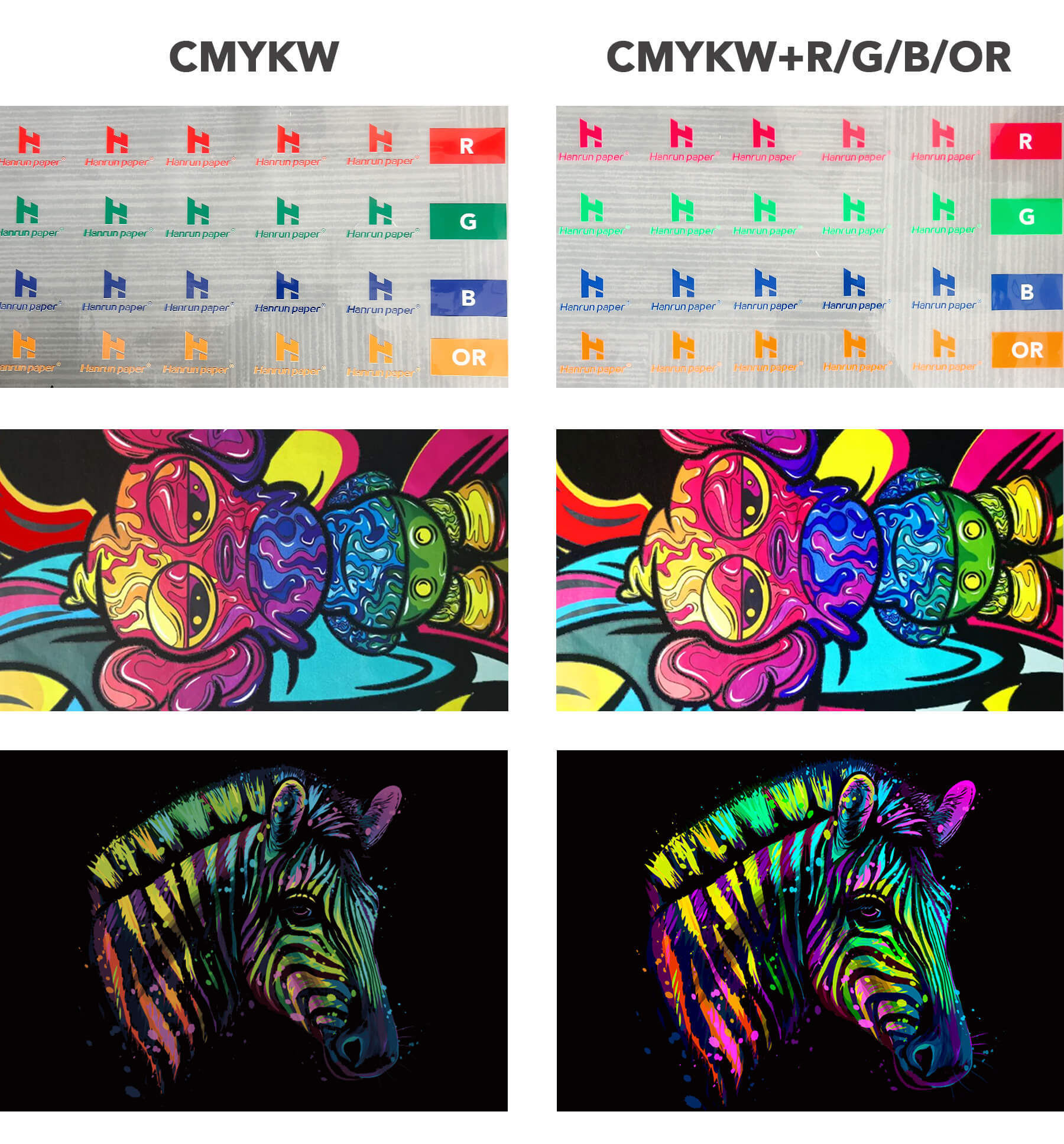 SUPER DTF COLOR CHART