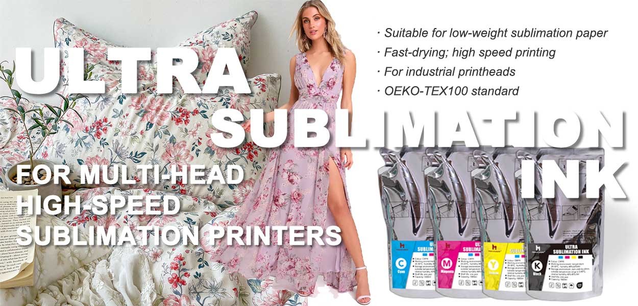 Ultra Sublimation Ink Perfectly Fits High-speed Digital Printing Machines