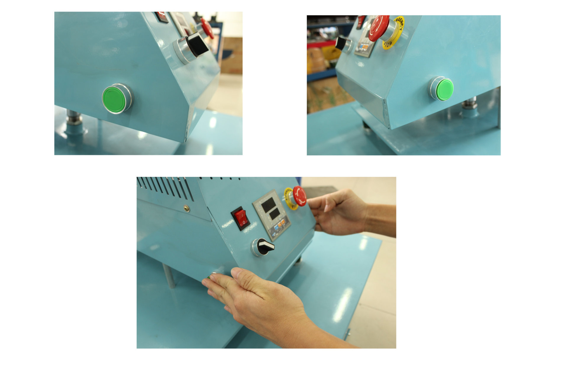 Pneumatic Heat Press Machine Hanrun Paper