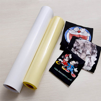 Printable Dark/Light Eco Solvent Heat Transfer Paper for Heat