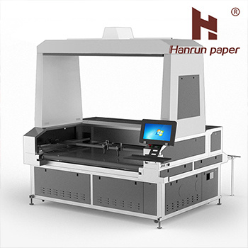 1.8x1.2m Double Head Vision Laser Cutting Machine for Sublimation fabrics