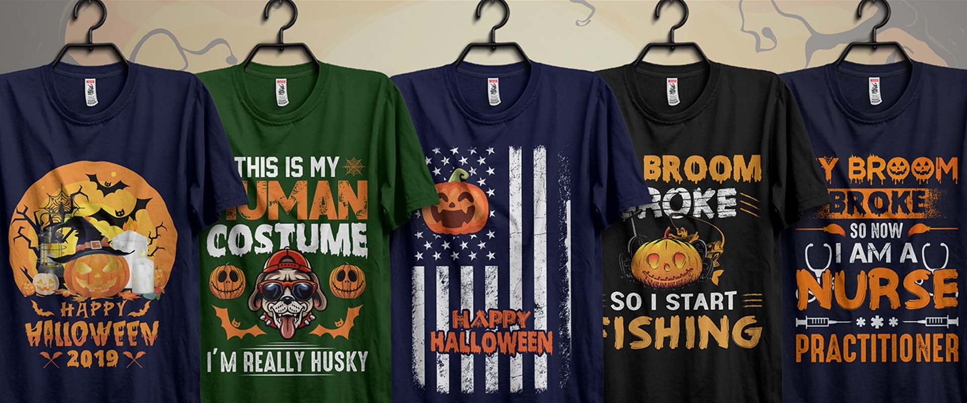 Customized Halloween T-shirt