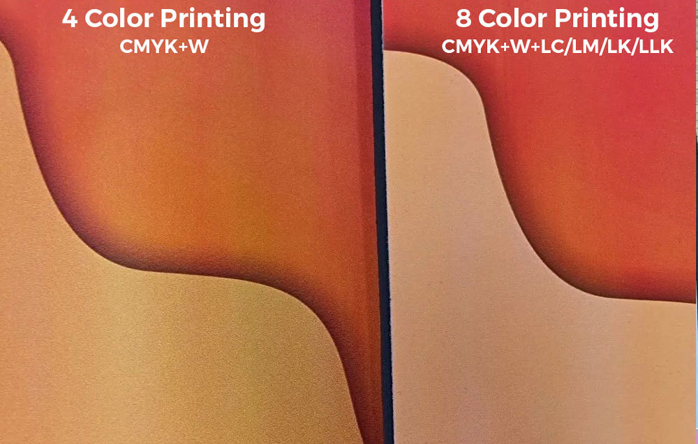 Características de la tinta degradada DTF Papel Hanrun