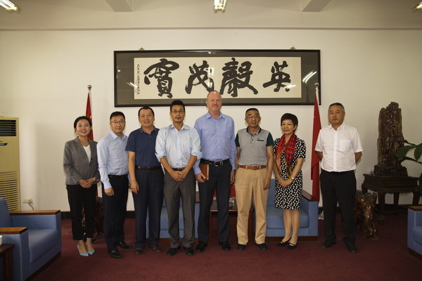 澳大利亚贸易投资委员会官员访问乐鱼官网链接