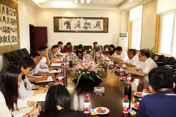 英茂花卉与中石油云南公司共商合作事宜