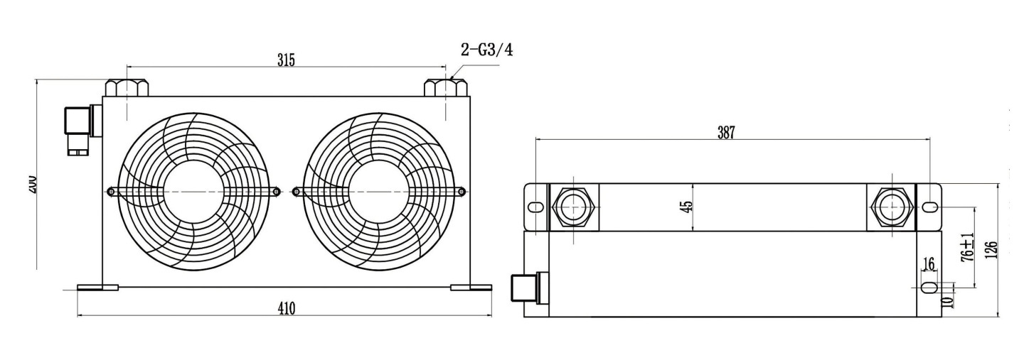 Air Cooling Radiator