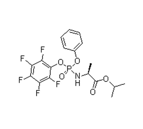 N-[(S)-(2,3,4,5,6-Pentafluorophenoxy)phenoxyphosphinyl]-L-alanine 1-methylethyl ester
