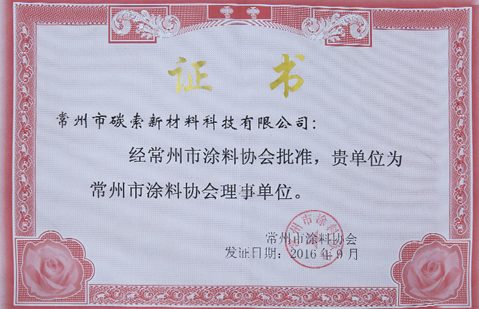 Director Unit of Changzhou Coatings Association