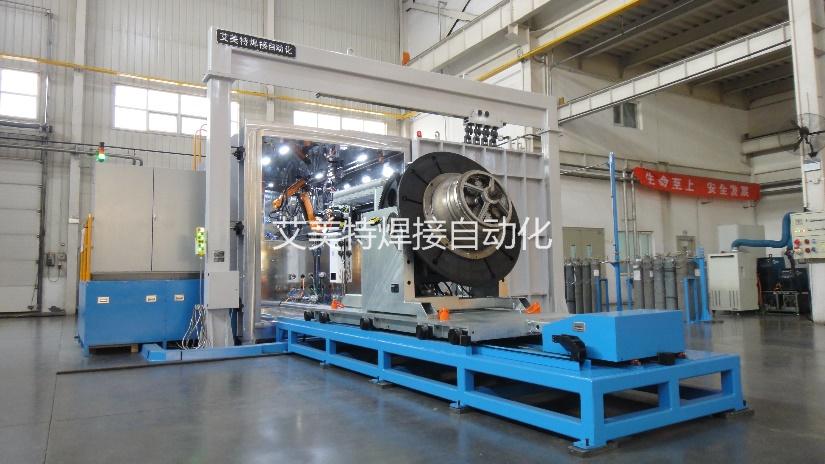 机器人充氩舱直流脉冲TIG焊接系统用于航空发动机Ti合金部件焊接