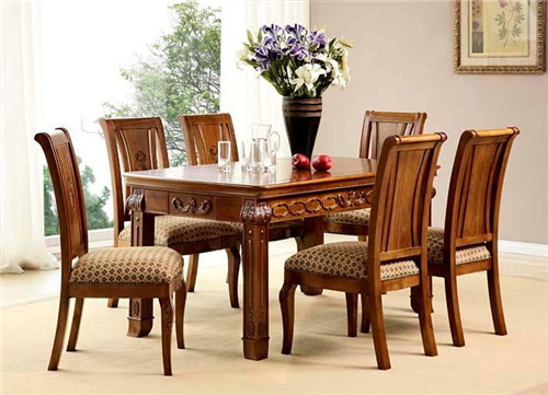 What are the materials of the log furniture