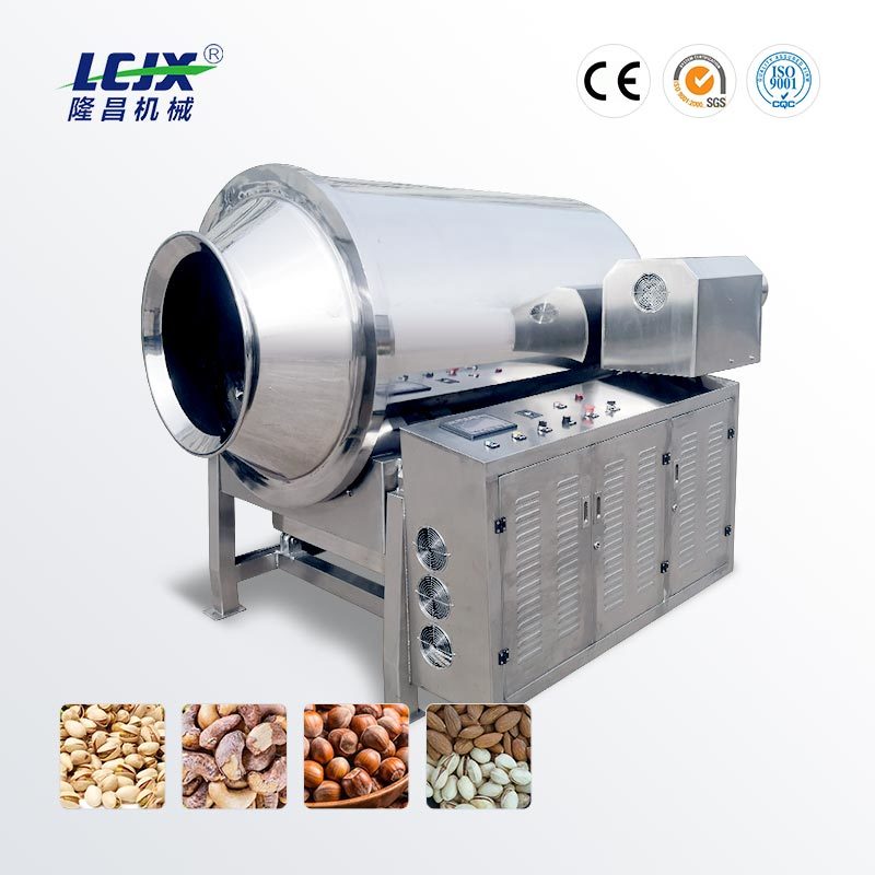 Cashew nut roasting machine
