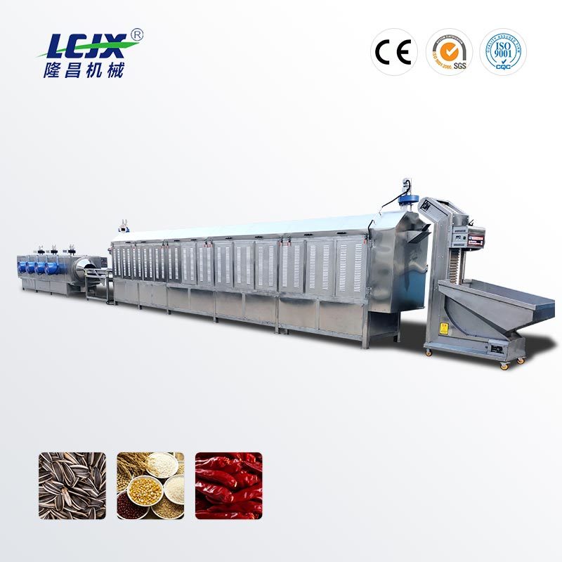 Sunflower seeds roasting machine